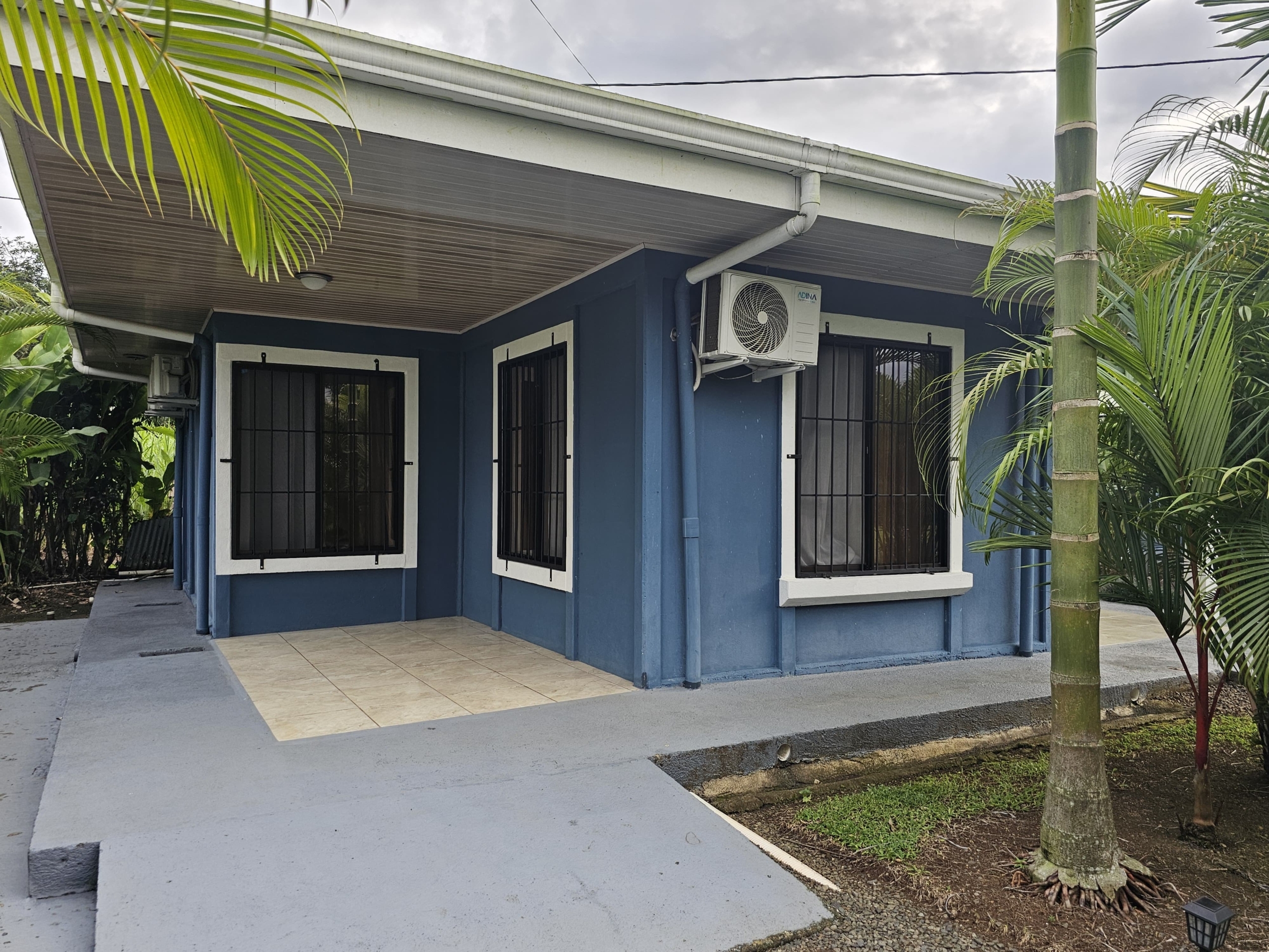 Exterior of one of the homes at the multi-home investment property near La Fortuna, Costa Rica